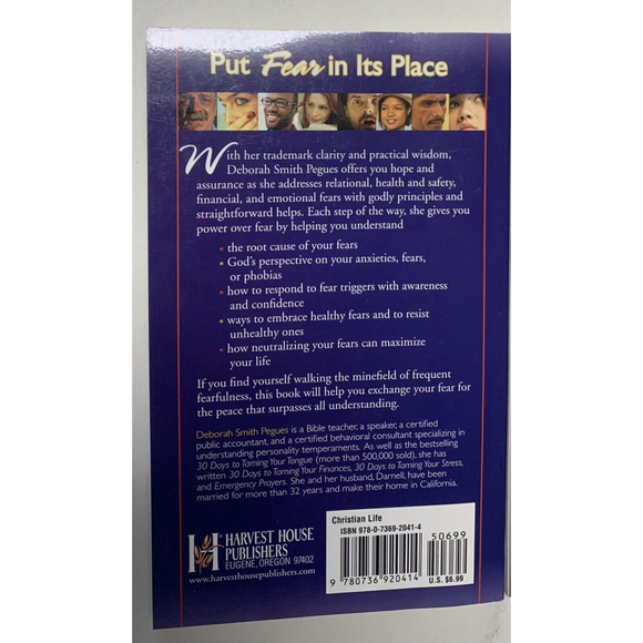 30 Days To Taming Your Fears Finances Stress Book Lot Deborah Smith Pegues - Picture 3 of 6